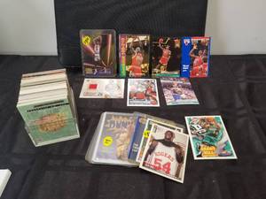 lot 155 image: Selection of Basketball cards -varies years and brands