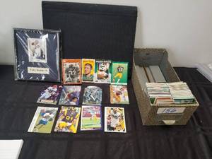 lot 156 image: Selection of Football cards - varies years and brands