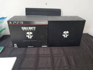 lot 157 image: Call of Duty - Ghost - prestige Edition - not complete-no games - qty. 2