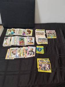 lot 159 image: Selection of vintage Football cards - varies years and brands
