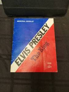 lot 178 image: Memorial Booklet on Elvis Presley  - 19351977