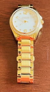 lot 27 image: Coach - Gold Female Watch