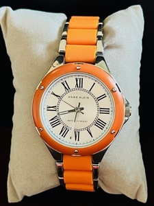lot 45 image: Anne Klein Stainless Steel Female Watch - Orange