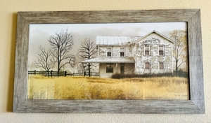 lot 57 image: The Olde Homeplace by Billy Jacobs Framed Print