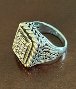 lot 100 image: Silver .925 Ring Made in Indonesia