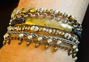 lot 110 image: Lucky Brand Multi Strand Bracelet