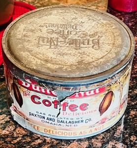 lot 154 image: Vintage Butternut Coffee Tin