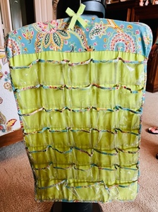 lot 163 image: Hanging Closet Jewelry Organizer