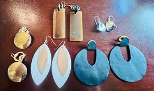 lot 167 image: Lot of 5 Sets of Designer Earrings Including RLM Soho