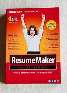 lot 181 image: Individual Software Resume Maker Professional