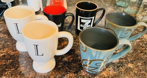 lot 191 image: Lot of 6 - Variety of Coffee Mugs