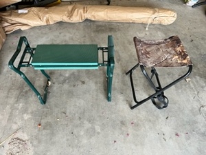 lot 285 image: Two Hunting Camping Chairs