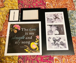lot 313 image: 3 Piece Frame Set & Thank you Cards