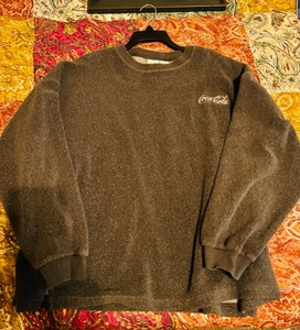 lot 320 image: 100% Cotton Coca Cola Gray Sweater
