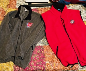lot 326 image: Coca-Cola Salt Lake City Olympics Jacket & Coca-Cola Presidents Club Vest Rocky Mountain Division XL