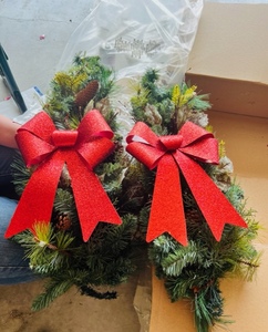 lot 361 image: Two Christmas Tree Door Decor