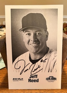 lot 378 image: Colorado Rockies Jeff Reed Autograph Photos