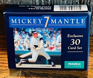 lot 392 image: Pentacle Mickey Mantle Exclusive 30 Card Set 1992