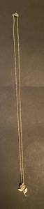 lot 27 image: 14K gold Filled Alamayou Rose Necklace