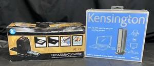 lot 49 image: Kensington Notebook Docking Station and Ambico video Tripod