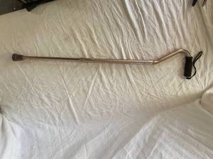 lot 123 image: 2 Medline MD586420 Canes with offset handles