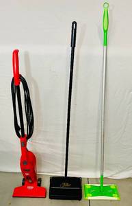 lot 216 image: Dirt Devil Royal Vacuum Cleaner Fuller Brush Co and Swiffer