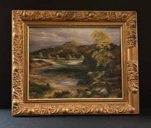 lot 196 image: Oil Painting