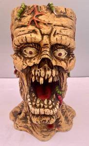 lot 8 image: Zombie Deco or ChipDip Bowl
