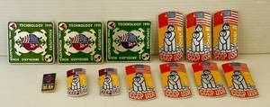 lot 45 image: 13 Russian CCCP USA Pins