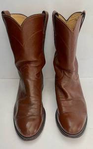 lot 68 image: Justin Brown Boots size 9D