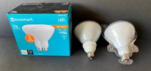 lot 77 image: 2 75 watt LED BR40 Bulbs and 2 others