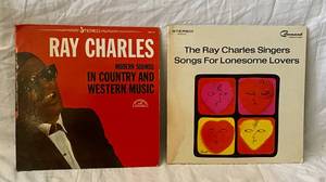 lot 84 image: Ray Charles Modern Sounds in Country Western 1962 The Ray Charles Singers Lonesome Lover 1964 Album