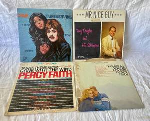 lot 90 image: Dawn Feat Tony Orlando Tune weaving Mr. Nice Guy Tony Douglas and His Shrimpers and 2 Percy Faith Albums