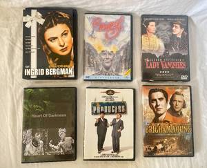lot 135 image: 11 DVDs Movies of Yesteryear