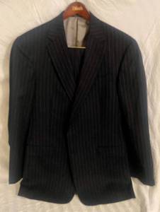 lot 205 image: Hart Schaffner Marx Suit From Dillards size 34 waist Jacket 44R