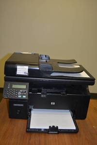 lot 61 image: HP Laserjet M1212nf MFP Printer