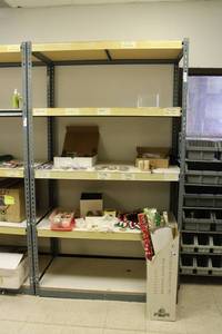 lot 207 image: 5-Shelf Muscle Rack Shelving CONTENTS NOT INCLUDED - PICKUP MONDAY AFTER 3 OR TUESDAY