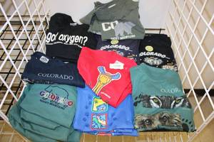 lot 233 image: NEW Kids T-Shirts Youth S 6-8  Size - Generous Assortment of Colorado Designs