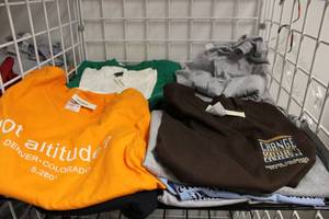 lot 237 image: NEW Adult Clothing  Size S - Colorado T-Shirts, Plain Gray Tank Tops