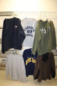 lot 252 image: Adult Sweatshirts - see pictures for sizes