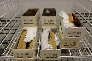 lot 269 image: Kids Shoes Leather Moccasins and Boots size 1, 2, and 3