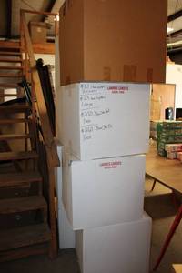 lot 360 image: Boxes of Packing Peanuts for Shipping