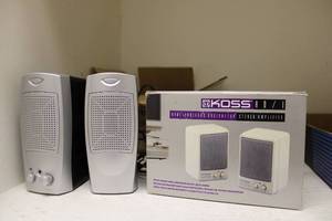 lot 128 image: Computer Speakers - One pair still in Box by Koss HD