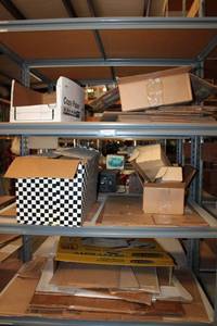 lot 407 image: Misc. Boxes as shown with Clothes Gift Boxes