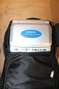 lot 421 image: Audiovox 5.6 LCD Color Monitor & DVD Player and Case