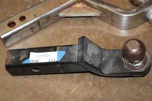 lot 422 image: Ball Mount Hitch and 6 Drop Ball Mount Hitch