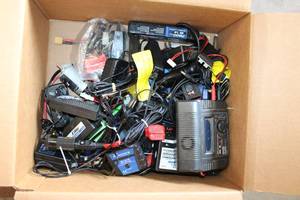 lot 437 image: Variety of Batteries for Model Vehicles Plus AcDC Charger