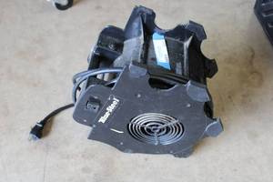 lot 442 image: Blue Steel Portable Blower Fan