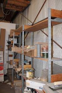lot 515 image: 3-Section Shelving Unit - PICKUP MONDAY AFTER 3 OR TUESDAY