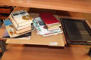 lot 547 image: Books and Picture Frame 11x14, see pictures